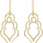 14K Yellow 1/8 CTW Natural Diamond Earrings - 69755