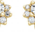 14K Yellow 1/2 CTW Natural Diamond Earrings - 86950