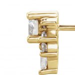 14K Yellow 1/2 CTW Natural Diamond Earrings - 86950