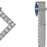 Platinum Natural Tanzanite & 1/3 CTW Natural Diamond Earrings - 86889