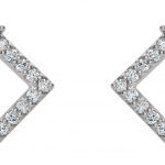 Platinum 5/8 CTW Natural Diamond Earrings - 86889