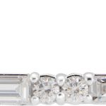 Platinum 1/2 CTW Natural Diamond Bar 16-18" Necklace - 86790