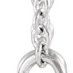 Sterling Silver 1/2 CTW Natural Diamond Bar 16" Necklace - 86750