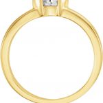 14K Yellow 1/4 CTW Natural Diamond Family Stackable Ring - 71354