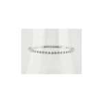 Platinum 4 1/2 CTW Natural Diamond Line 7 1/4" Bracelet - 67520