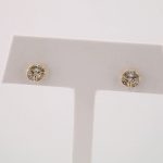 14K Yellow 1/2 CTW Natural Diamond Earrings - 86445