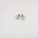 Platinum 5/8 CTW Natural Diamond Earrings - 86628