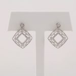 Sterling Silver 1/5 CTW Natural Diamond Filigree Earrings - 69489