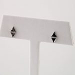 Platinum .025 CTW Natural Diamond Geometric Earrings - 86489