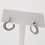 Sterling Silver 3/8 CTW Natural Diamond Freeform Earrings - 86505