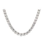 Luxurious Diamond Tennis Necklace