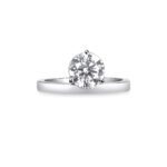 1.500 Ctw Round Diamond Solitaire Ring – Exquisite Brilliance and Elegance