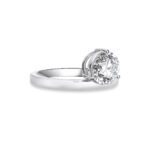 1.500 Ctw Round Diamond Solitaire Ring – Exquisite Brilliance and Elegance