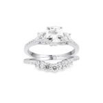 1.752 Ctw Cushion Diamond Engagement Ring