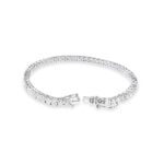 5.526 Ctw Round Diamond Tennis Bracelet