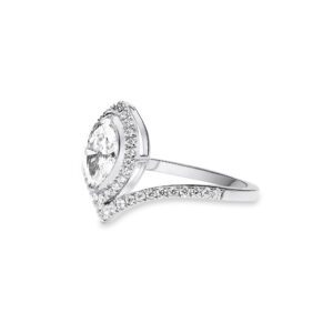 Pave Engagement Ring