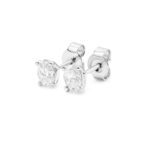 0.771 CTW Oval Diamond Stud Earrings - Timeless Brilliance