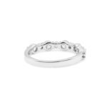 1.163 CTW Round Diamond Anniversary Ring - Timeless Elegance and Brilliance