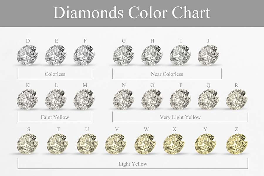 diamond color chart